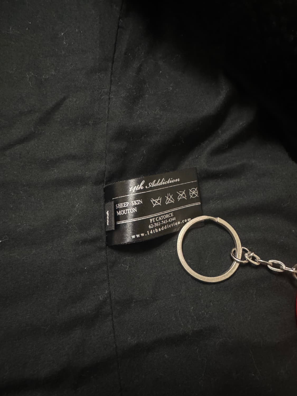 “14th Addiction” Mouton Jacket 상품이미지10