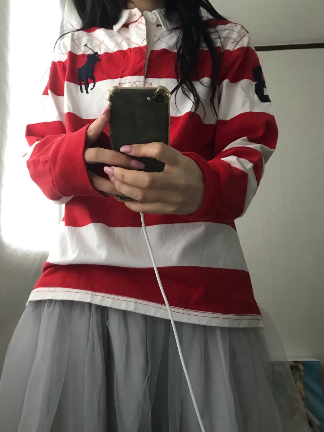 폴로 스트라이프 빅포니 럭비티셔츠 상품이미지7