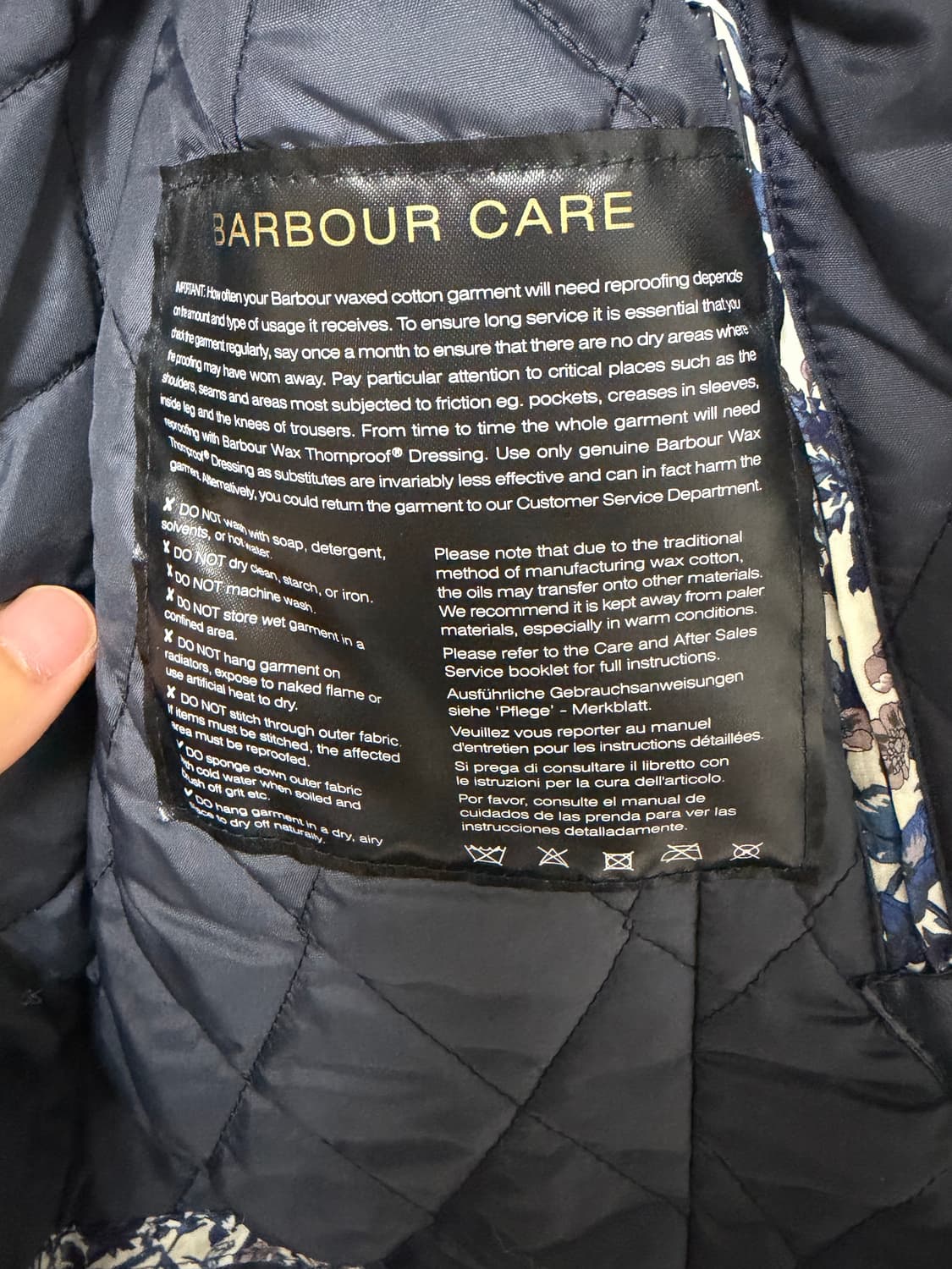 바버 자켓 상품이미지5