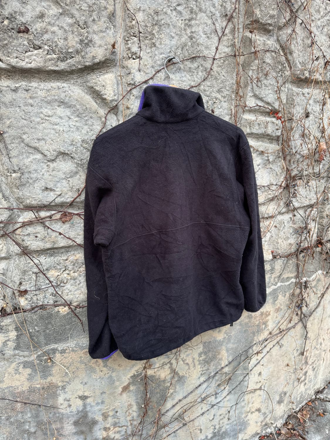 80s 파타고니아 usa 초창기 글리쉐이드 플리스 후리스 블랙 상품이미지4