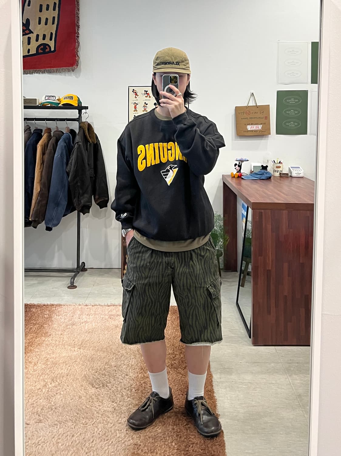 00s Puma 푸마 NHL 피츠버그 펭귄스 스웻셔츠 상품이미지2
