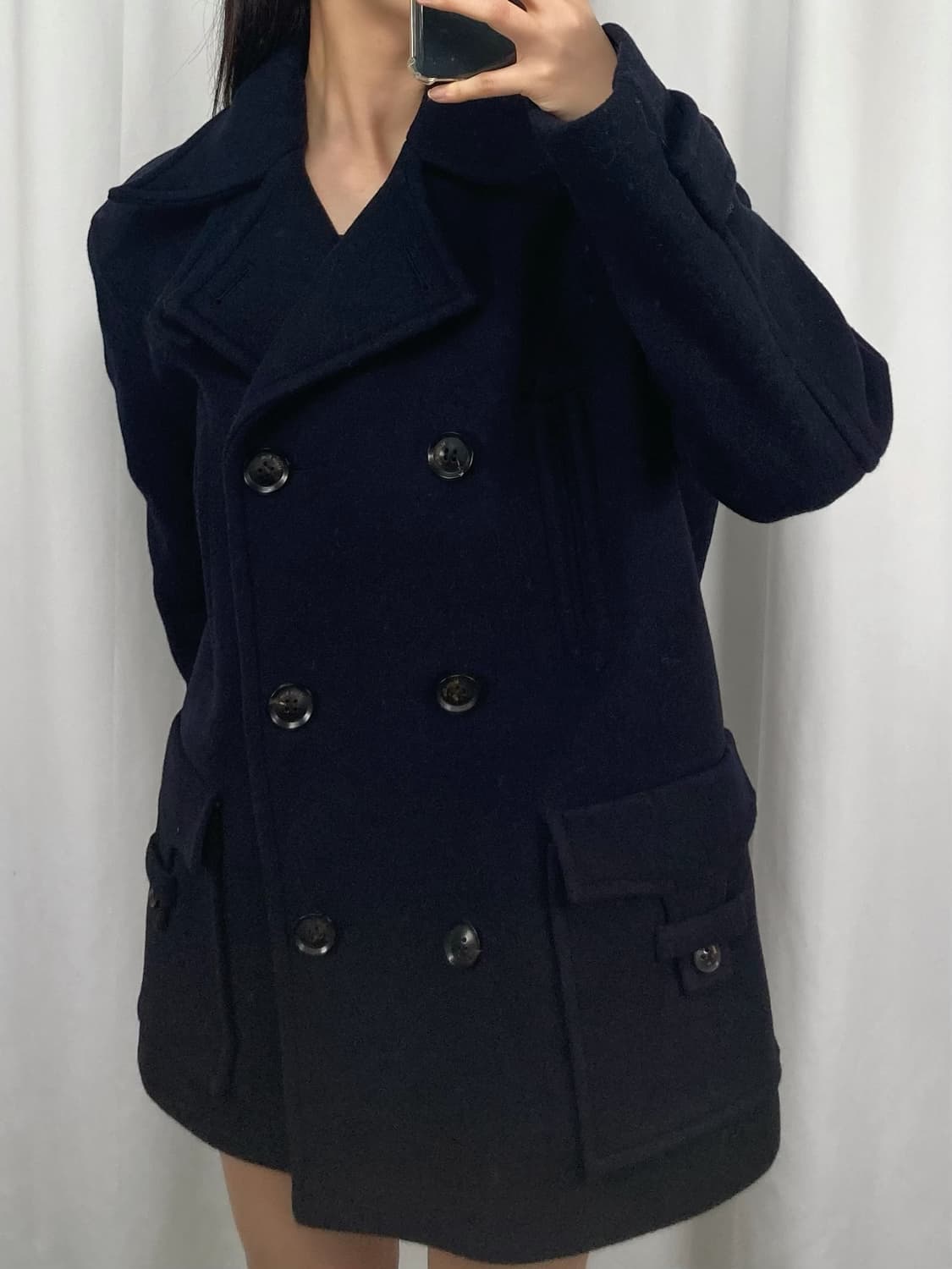 마뗑킴 울 피코트 상품이미지2