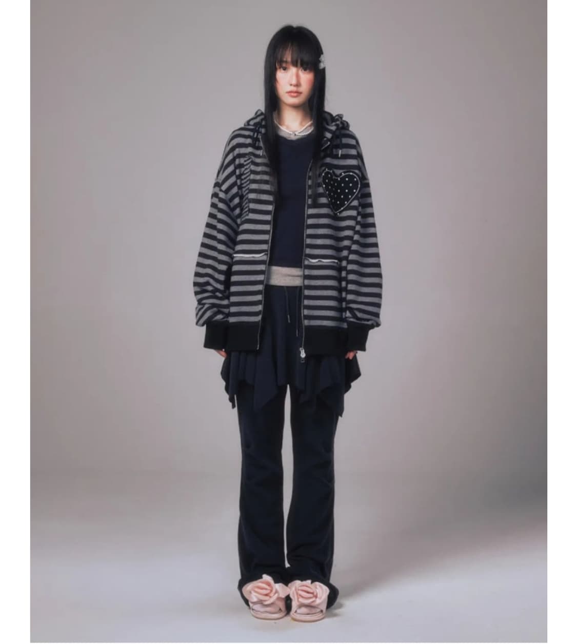 유희 레이어드 스커트팬츠/S 상품이미지1