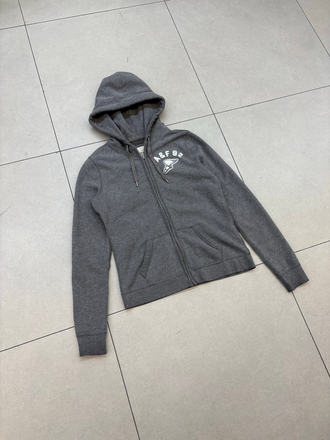 아베크롬비 AF 그레이 후드집업  상품이미지2