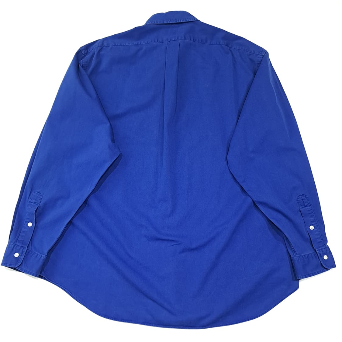CL710 2XL 폴로 90s 코튼 버튼다운 로열블루 셔츠 남방 상품이미지6