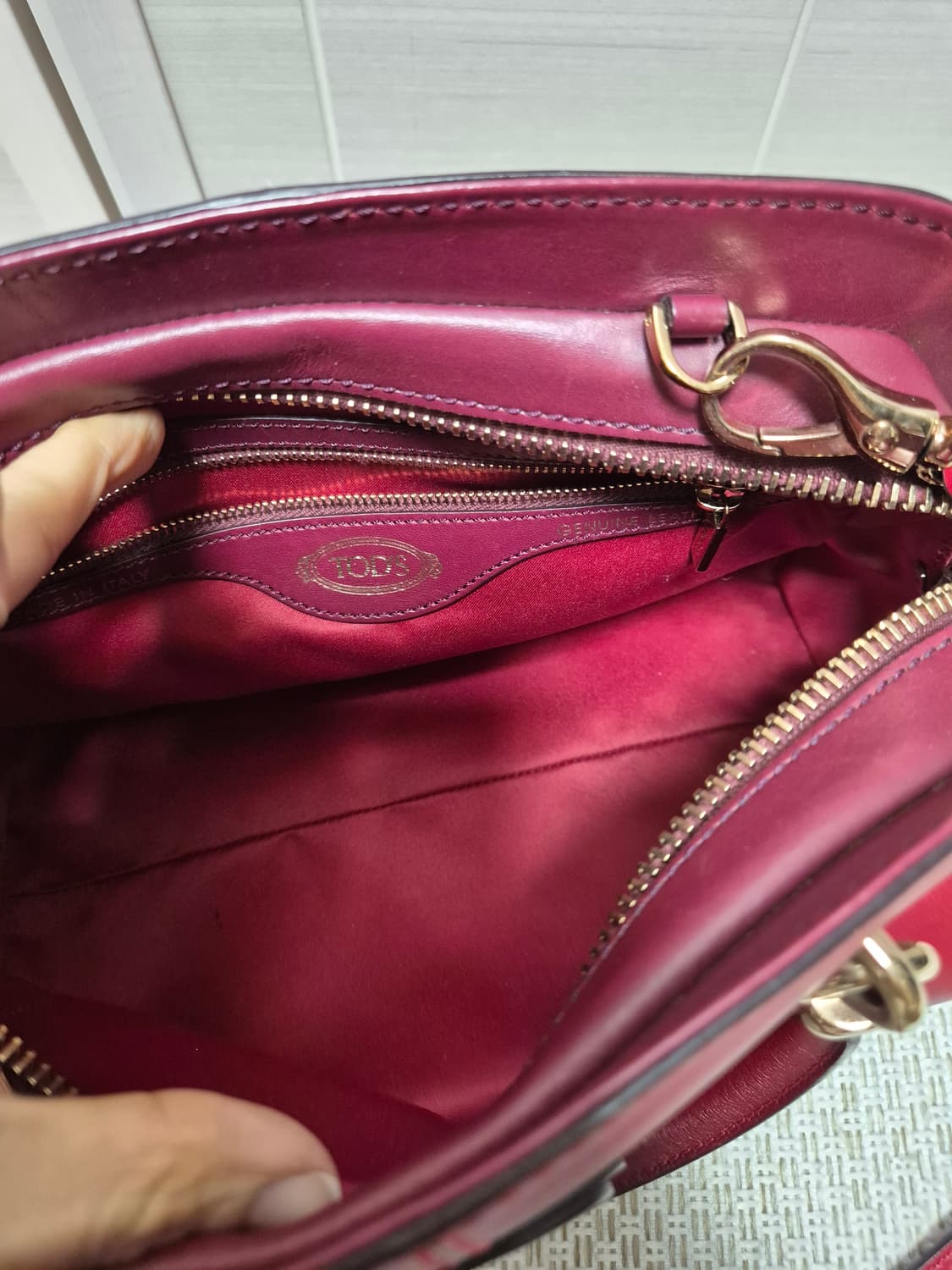 (정품) 토즈 토트백 크로스백 TODS 토즈 가죽 크로스백 상품이미지7