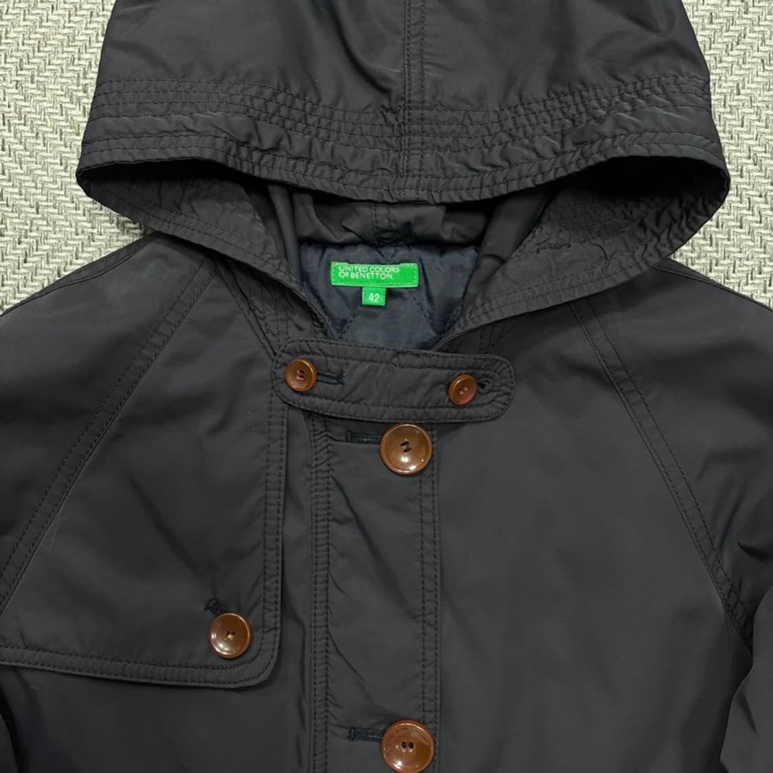 베네통 사파리 후드 야상 v0251 상품이미지3