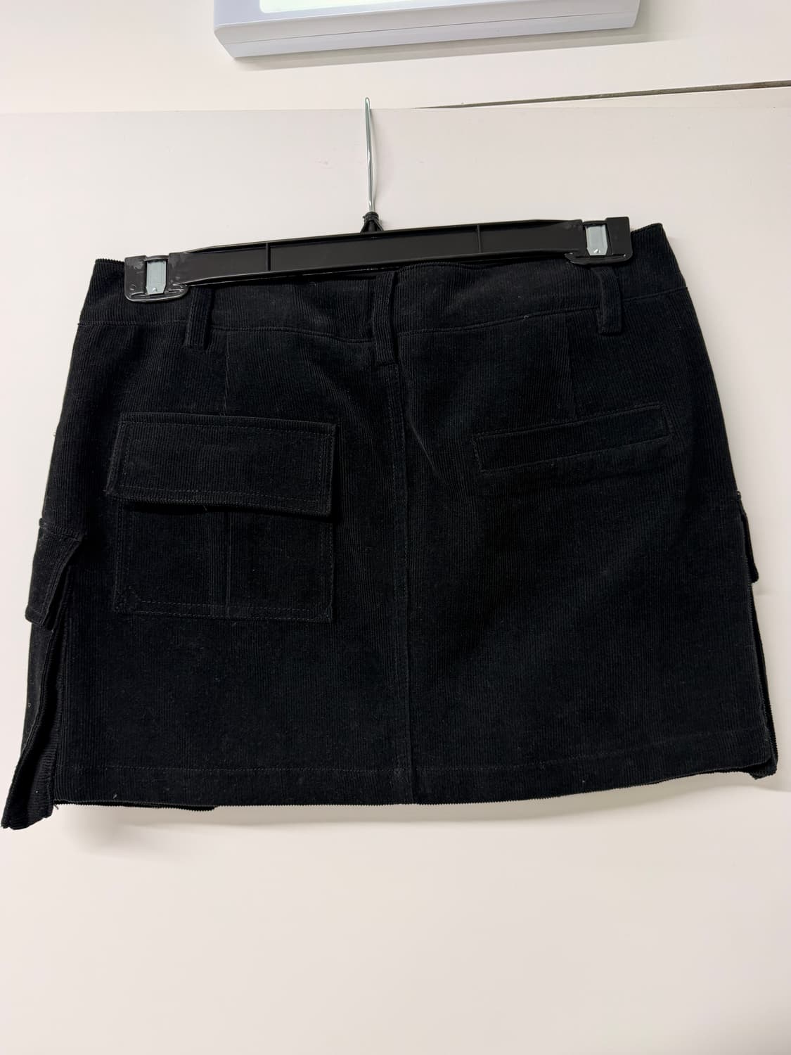 레이브 RAIVE 블랙 코듀로이 미니 스커트 S (새상품) 상품이미지3