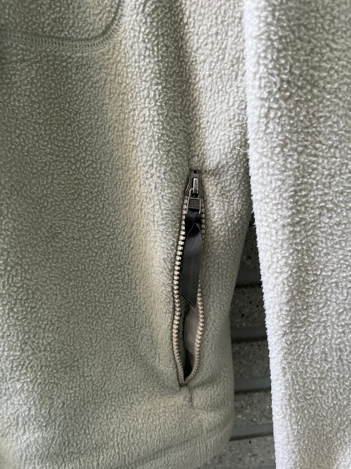 [L]00's 파타고니아 신칠라 화이트 플리스 자켓 상품이미지5