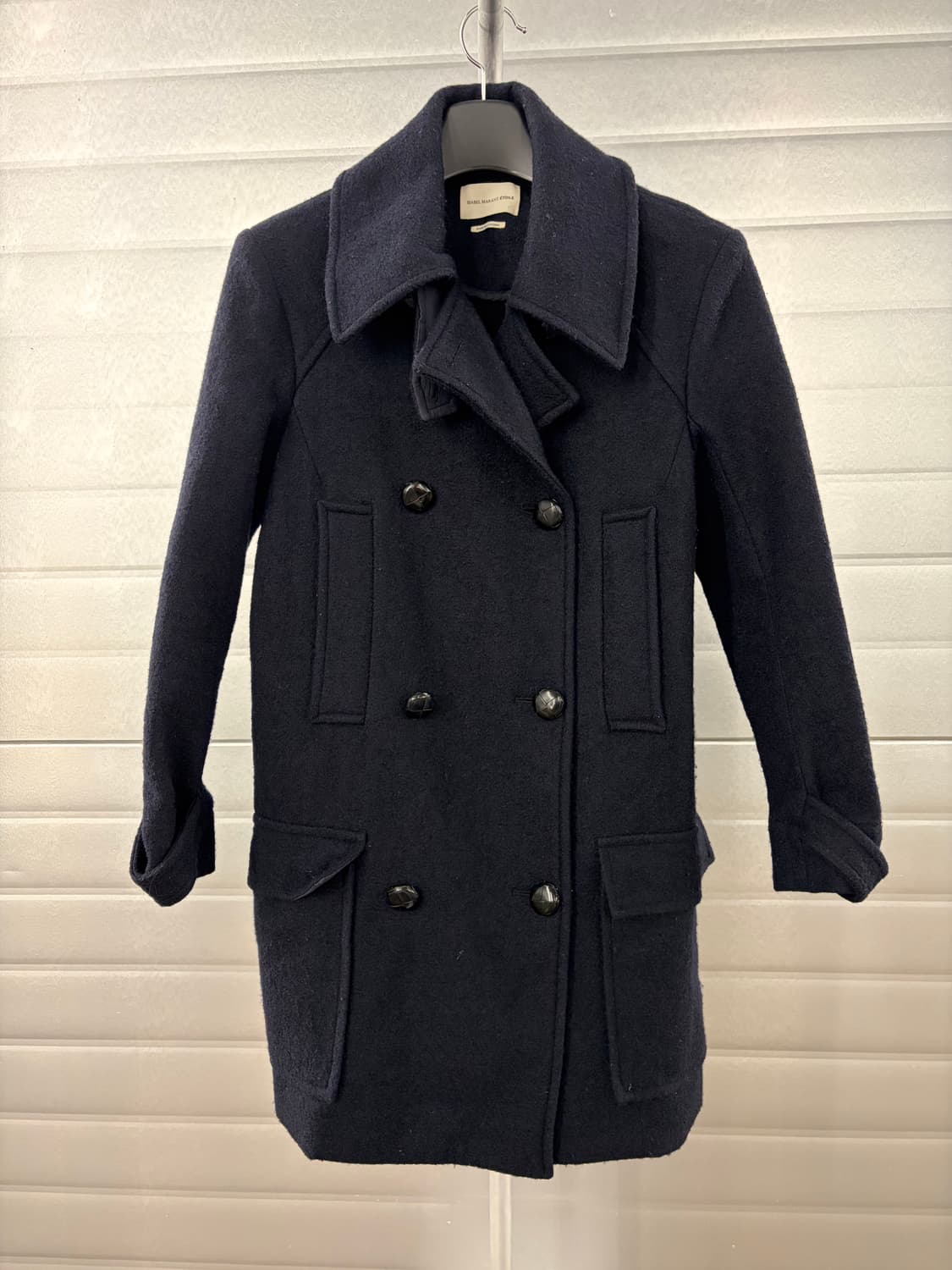 Isabel Marant Etoile 네이비 더블 코트 34 상품이미지2