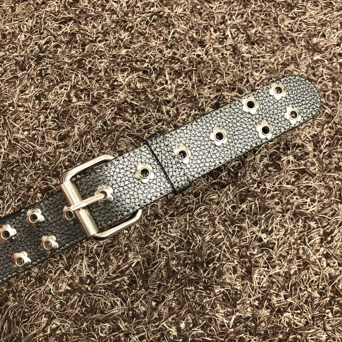 ALPACHINO 스터드 아일렛 벨트 상품이미지2