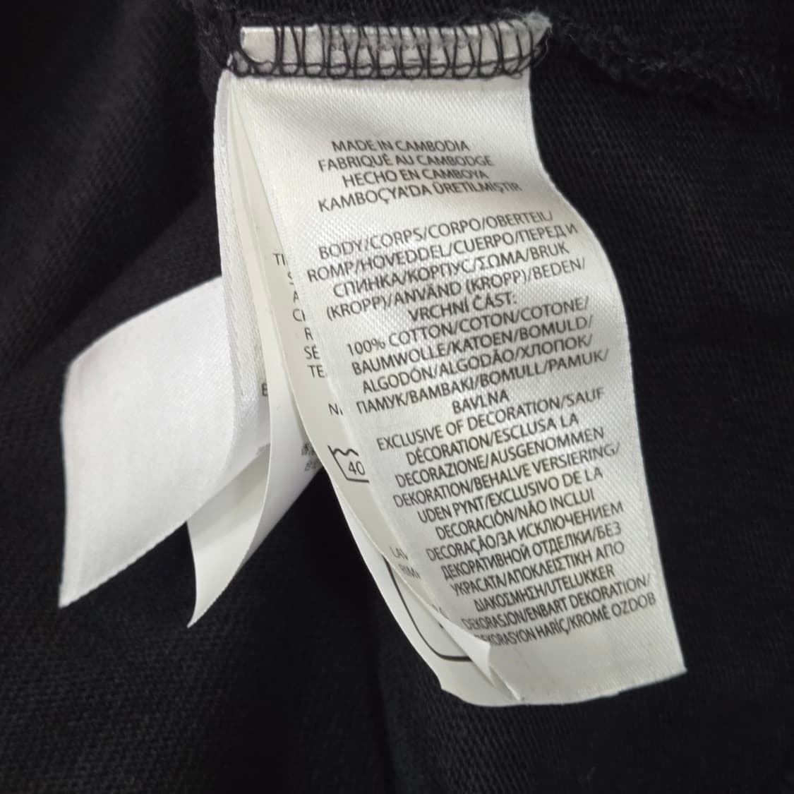 [XL] 폴로 랄프로렌 클래식핏 헤비웨이트 반팔 티셔츠 (블랙) 상품이미지6