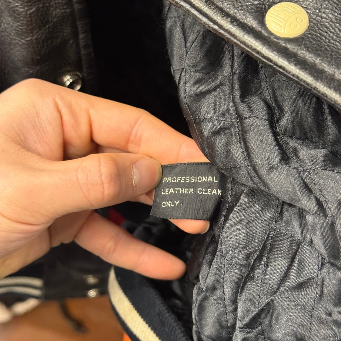 80~90s 레드스킨스 홀스하이드 B32 플라이트 봄버자켓 N858   상품이미지9