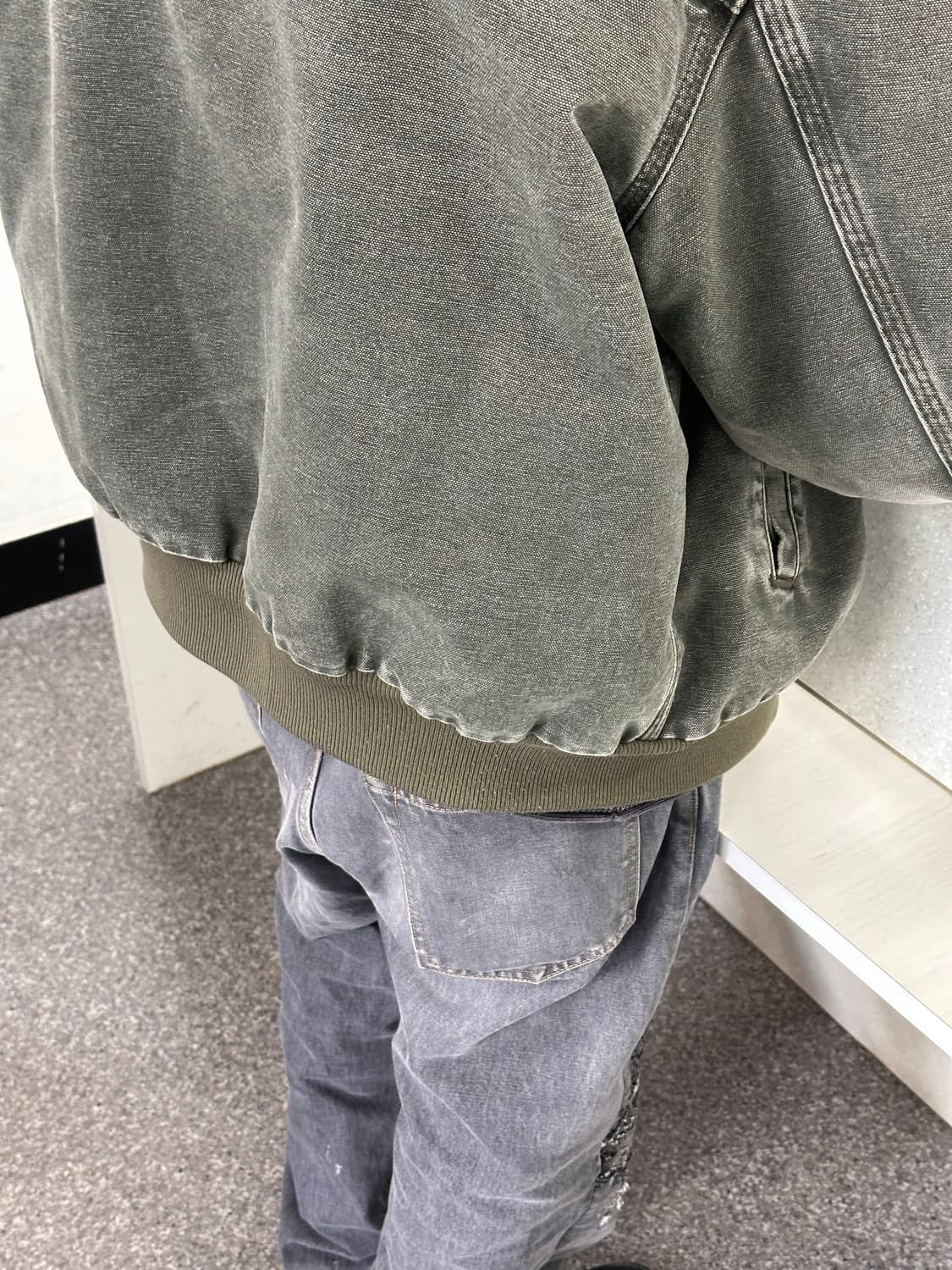 90s 칼하트 J14 산타페 자켓 MOS 모스그린 상품이미지2