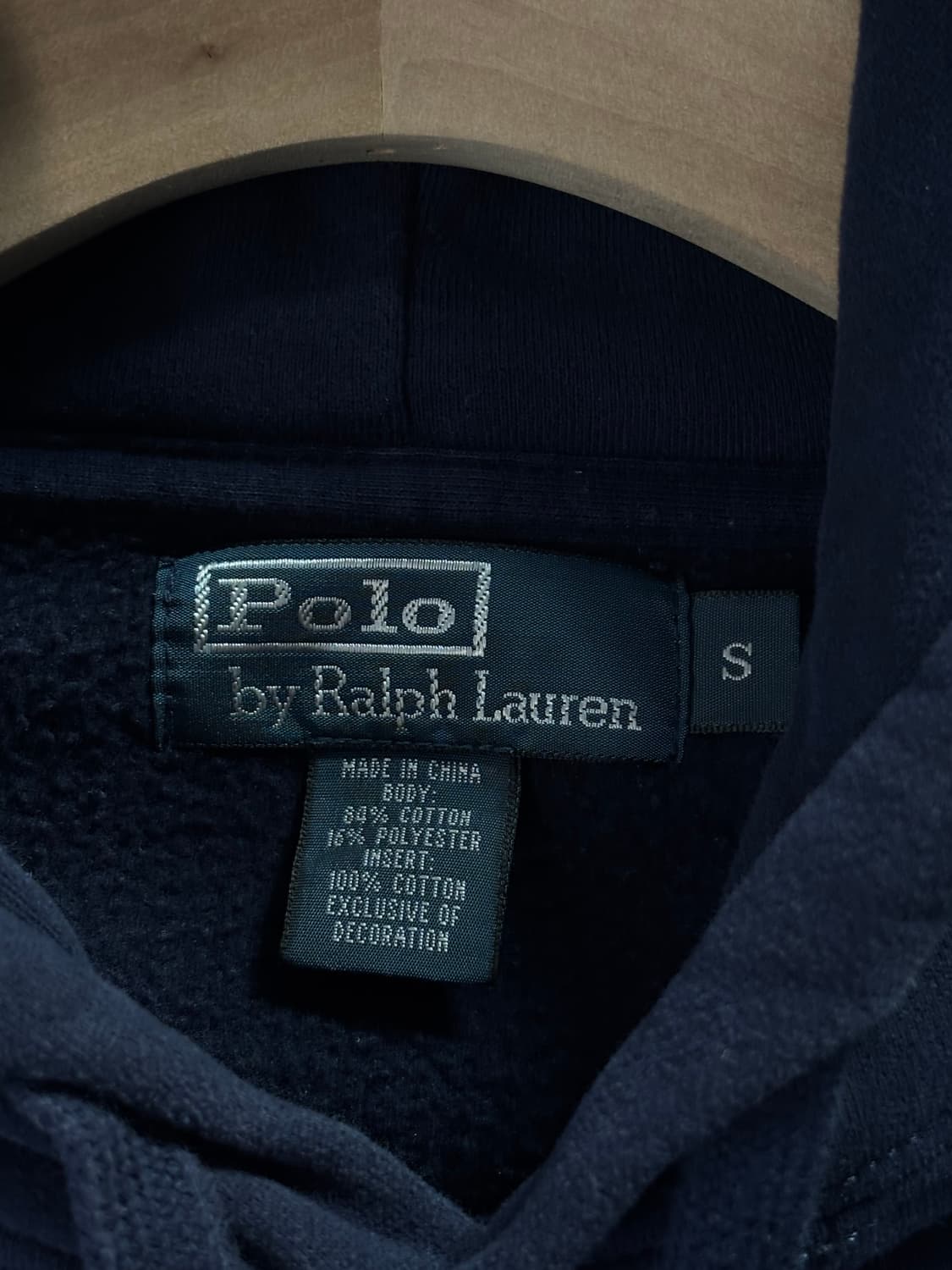 Polo 폴로 랄프로렌 빅포니 네이비 후드티  상품이미지4