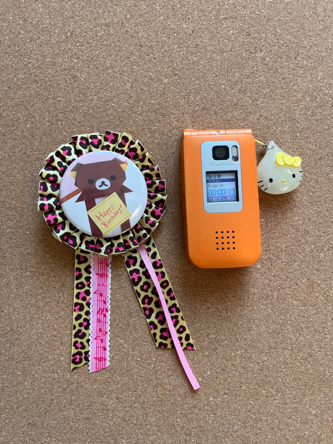 리락쿠마의 happy birthday 로제트 🎂 상품이미지5