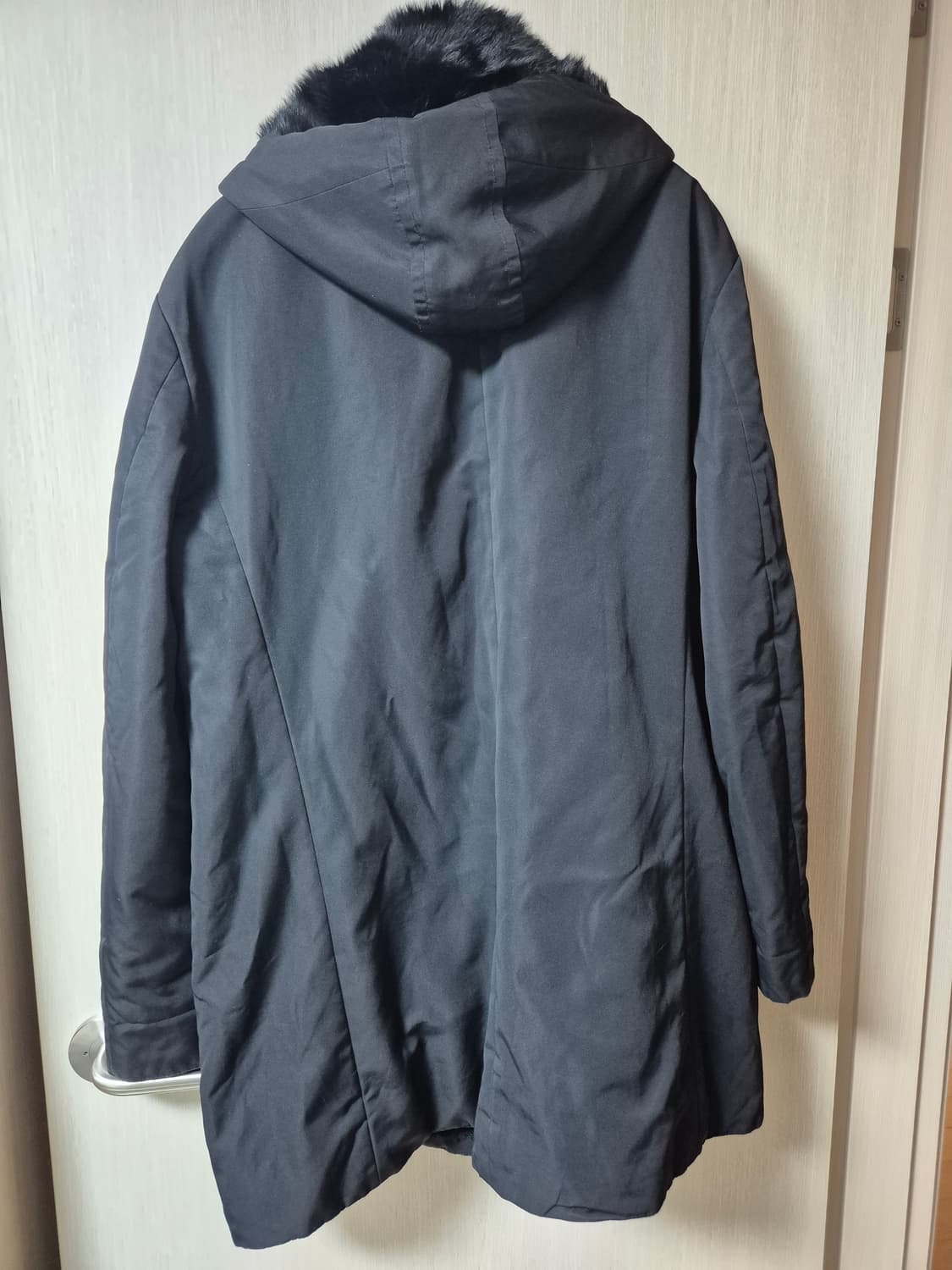 휴고보스 리얼래빗 퍼코트 누빔패딩 코트 점퍼 54 남성 상품이미지3