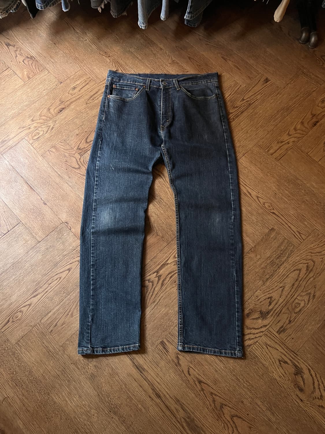 [34]리바이스 505 빈티지 워싱 스트레치 데님 팬츠 상품이미지2