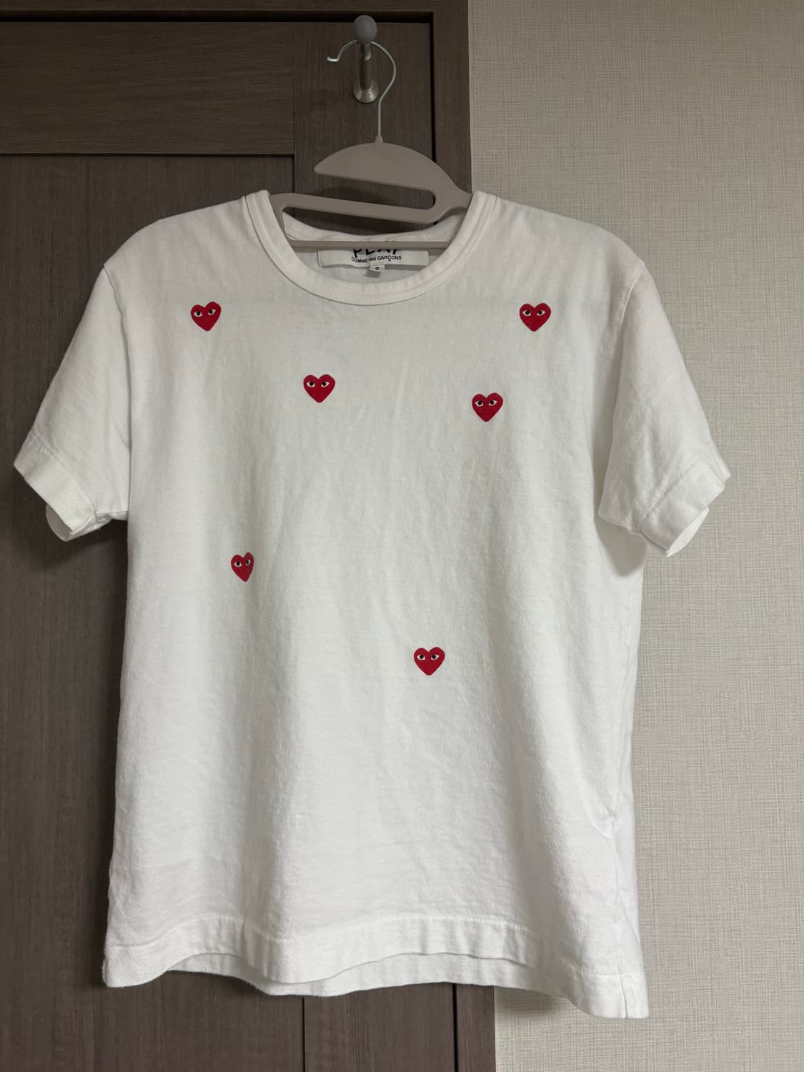 꼼데가르송 플레이 random small red emblem t 상품이미지2