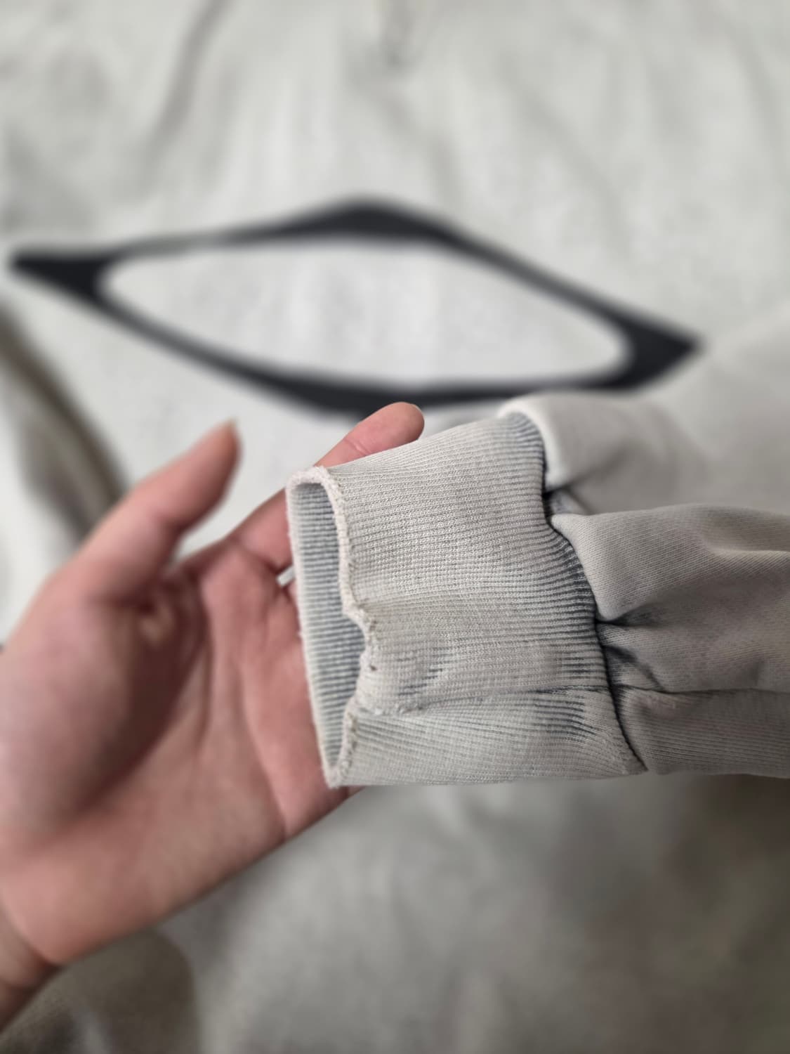 미스치프 블리치드 풀오버 후드 블리치드 카키m 상품이미지4