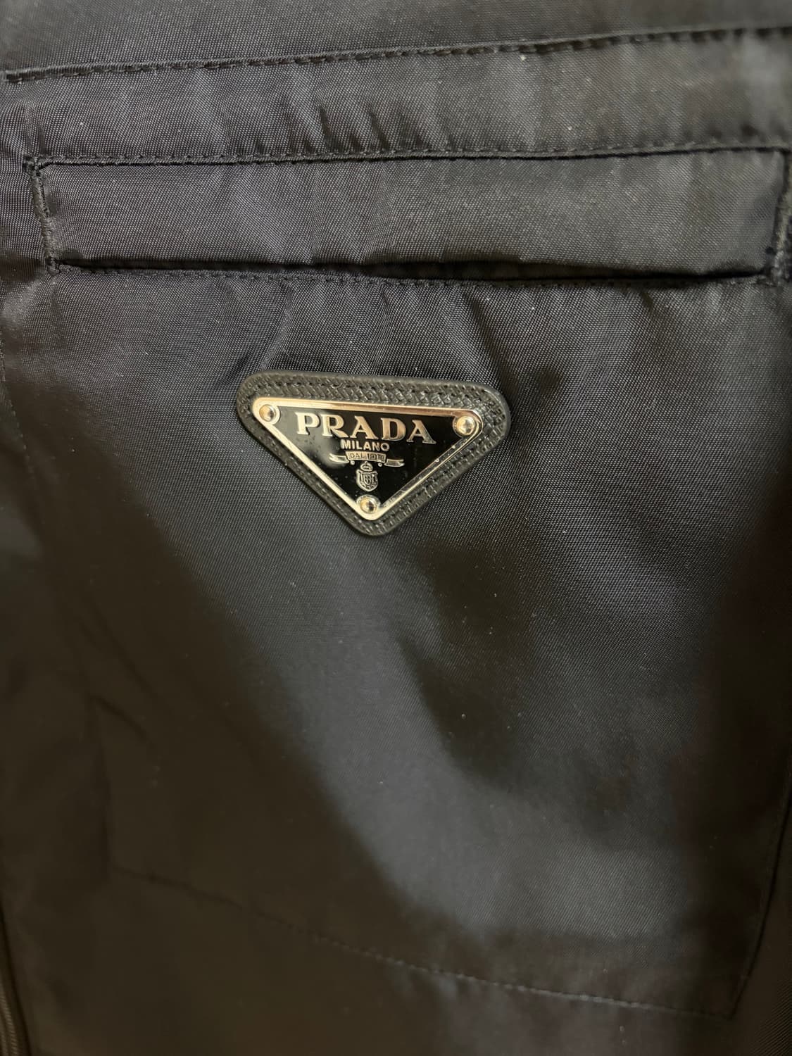 [M] 프라다 리나일론 오버 셔츠 자켓 상품이미지3