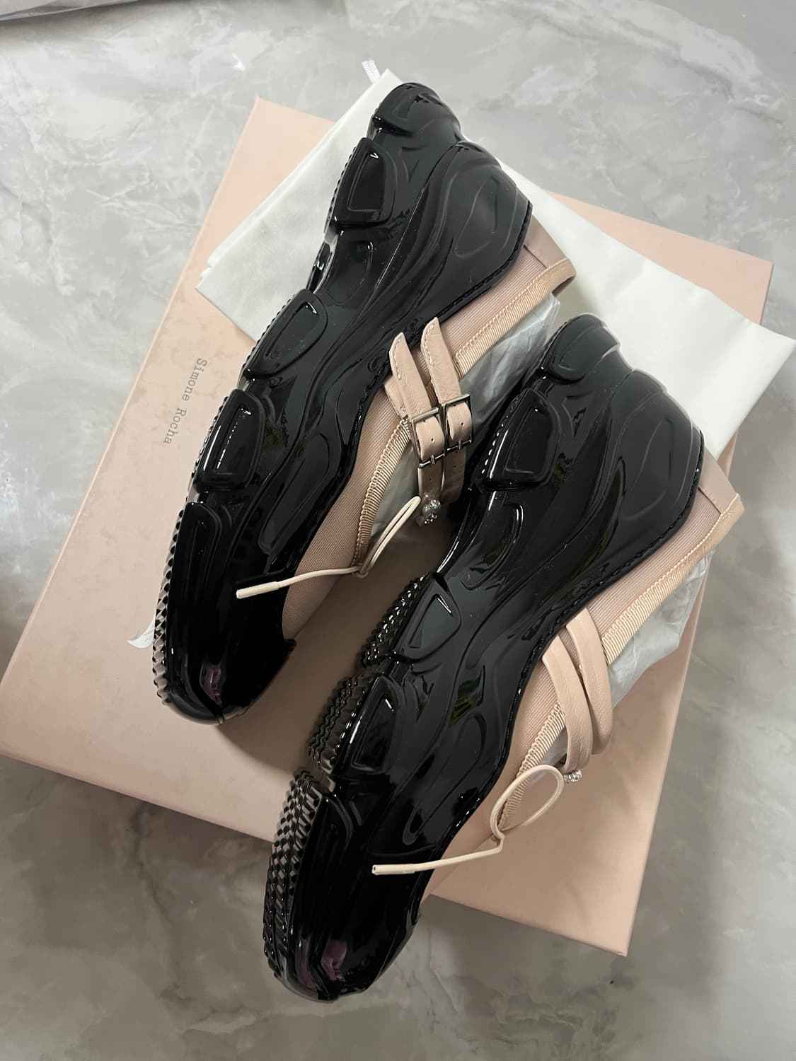 시몬 로샤 연핑크 메리제인 슈즈 새상품38(240추천) 상품이미지2