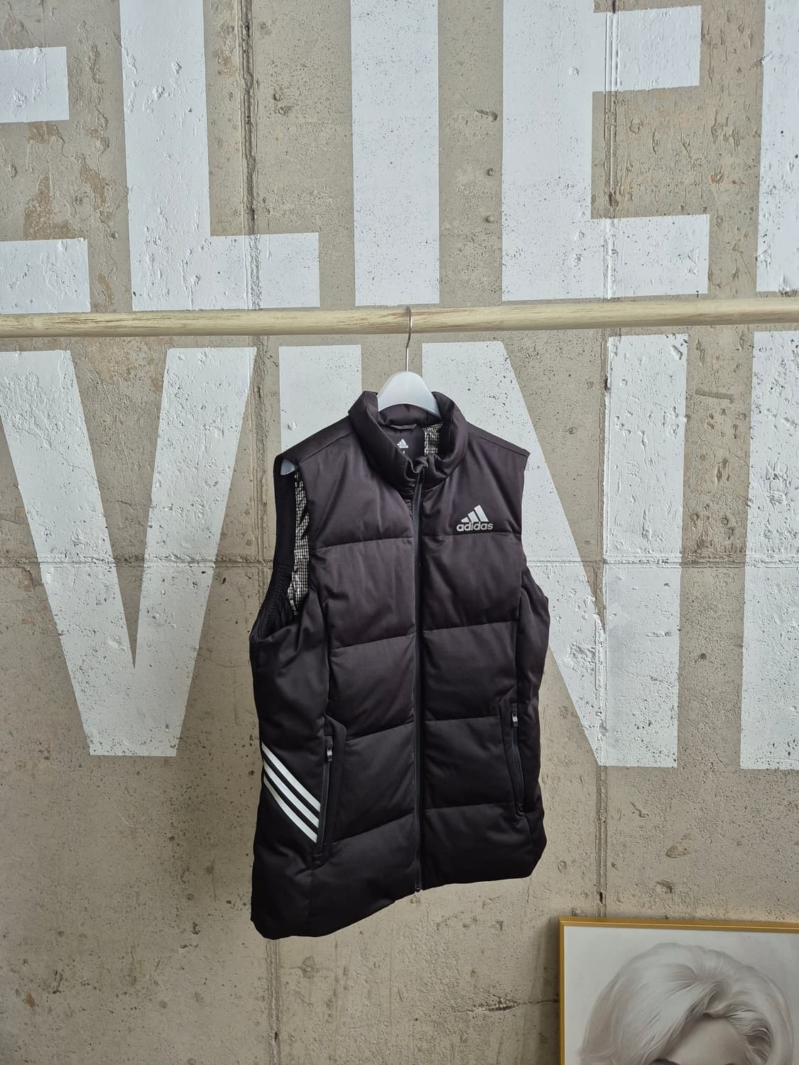 아디다스골프 블랙 다운패딩베스트(MT1 상품이미지1