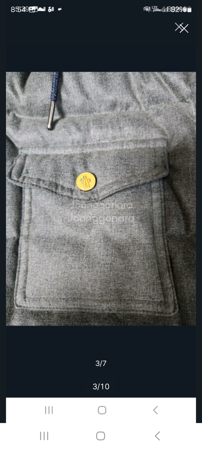 몽클레어 브리온그레이푸퍼.  M/L 상품이미지9