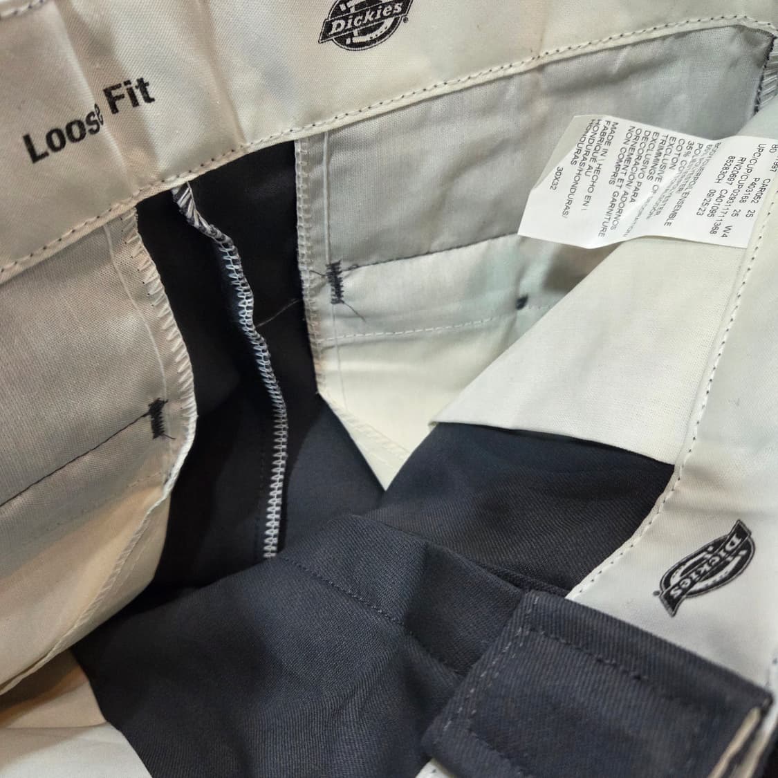 디키즈 루즈핏 워크팬츠 차콜 상품이미지6