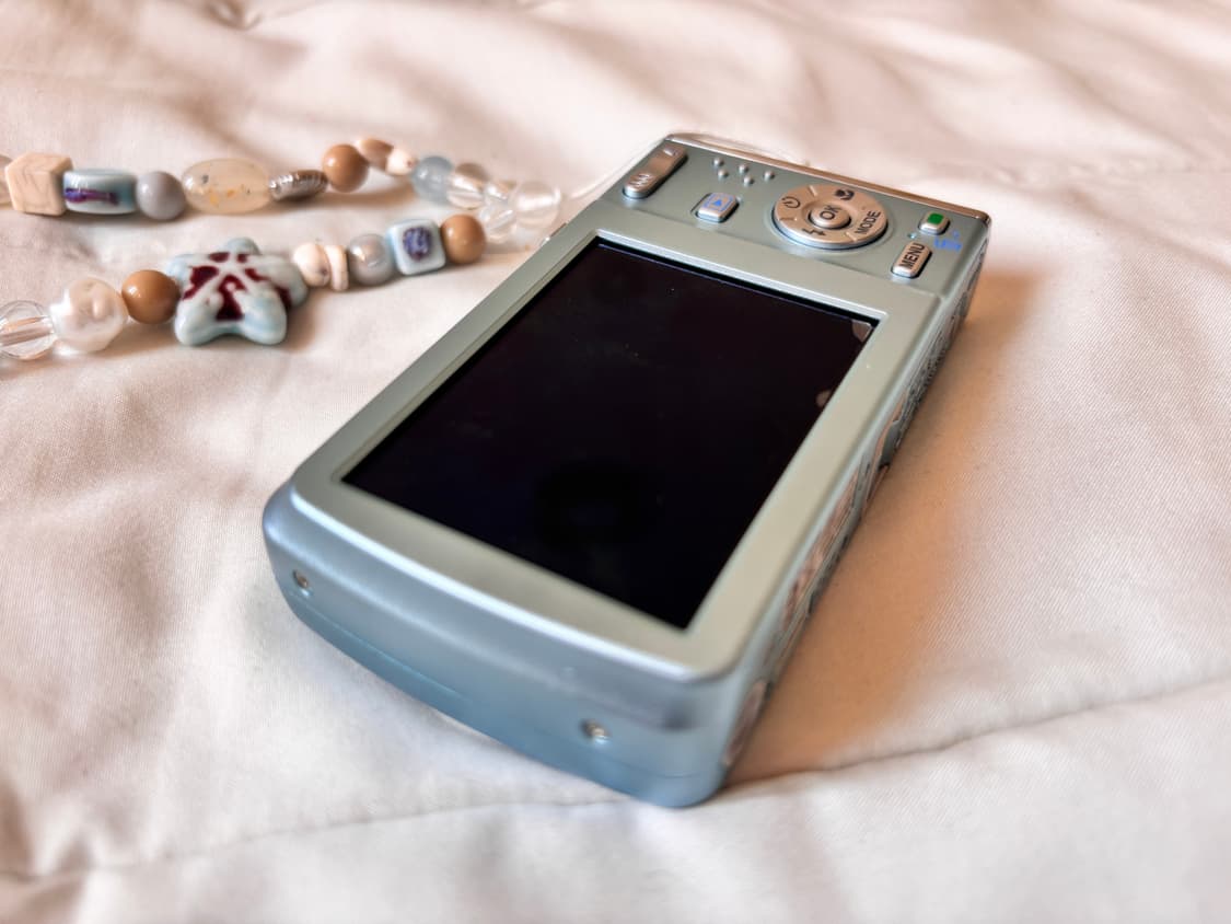 빈티지 디카 펜탁스 옵티오 m50 블루(작례👌) 상품이미지5