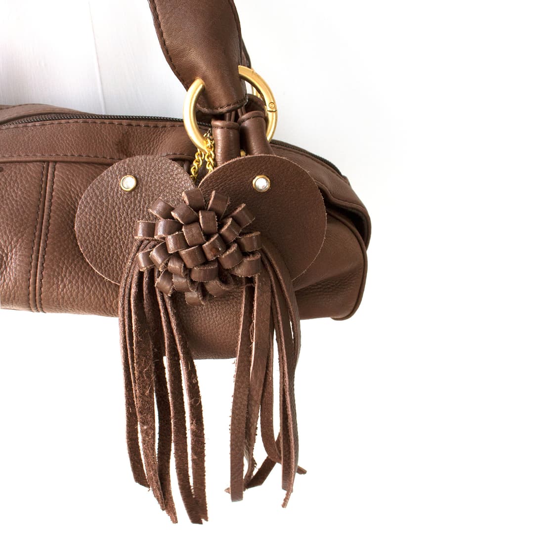 리시안셔스 레더 숄더백 🌺 상품이미지4