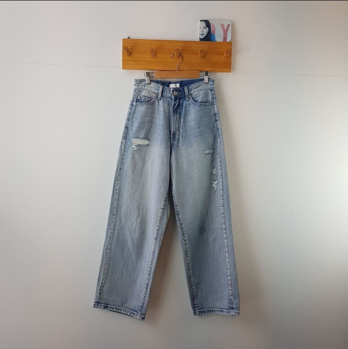 로리즈팜 CONE 와이드 스트레이트 팬츠 상품이미지3