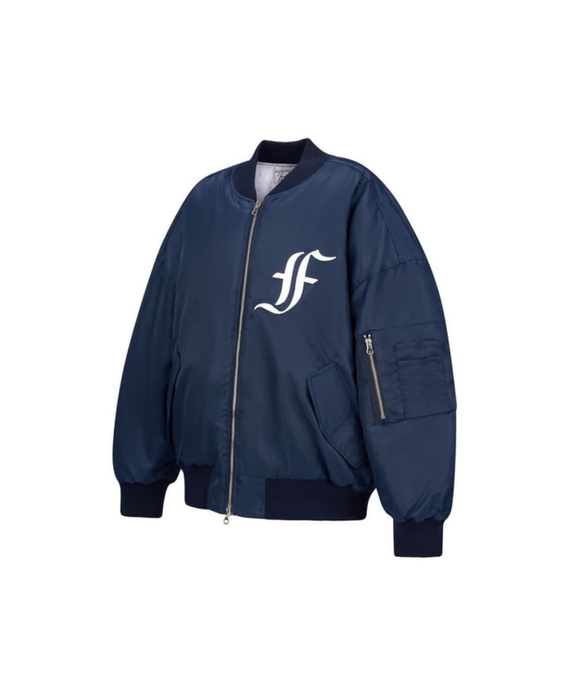 샵페어리 봄버 자켓 네이비(실착0회 상품이미지2