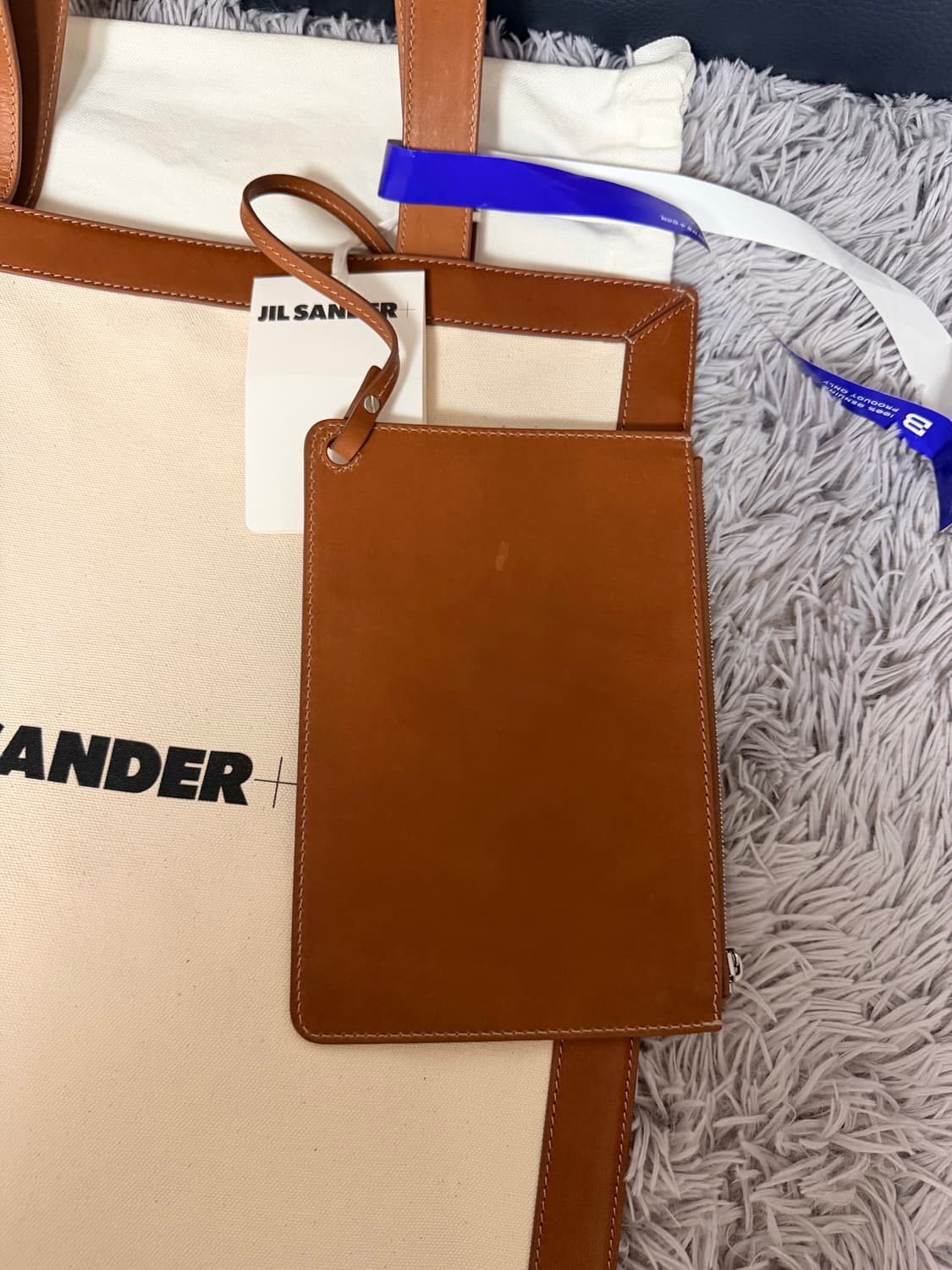 질샌더 로고 캔버스 토트백 / 숄더백 상품이미지8