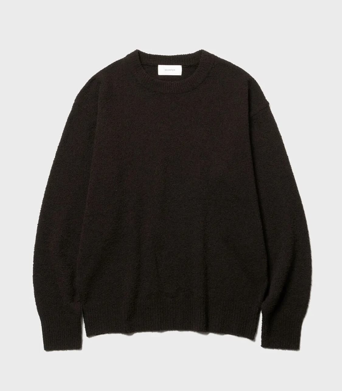 [새제품] 셔터 BOUCLE CREWNECK KNIT DARK BROWN 상품이미지3