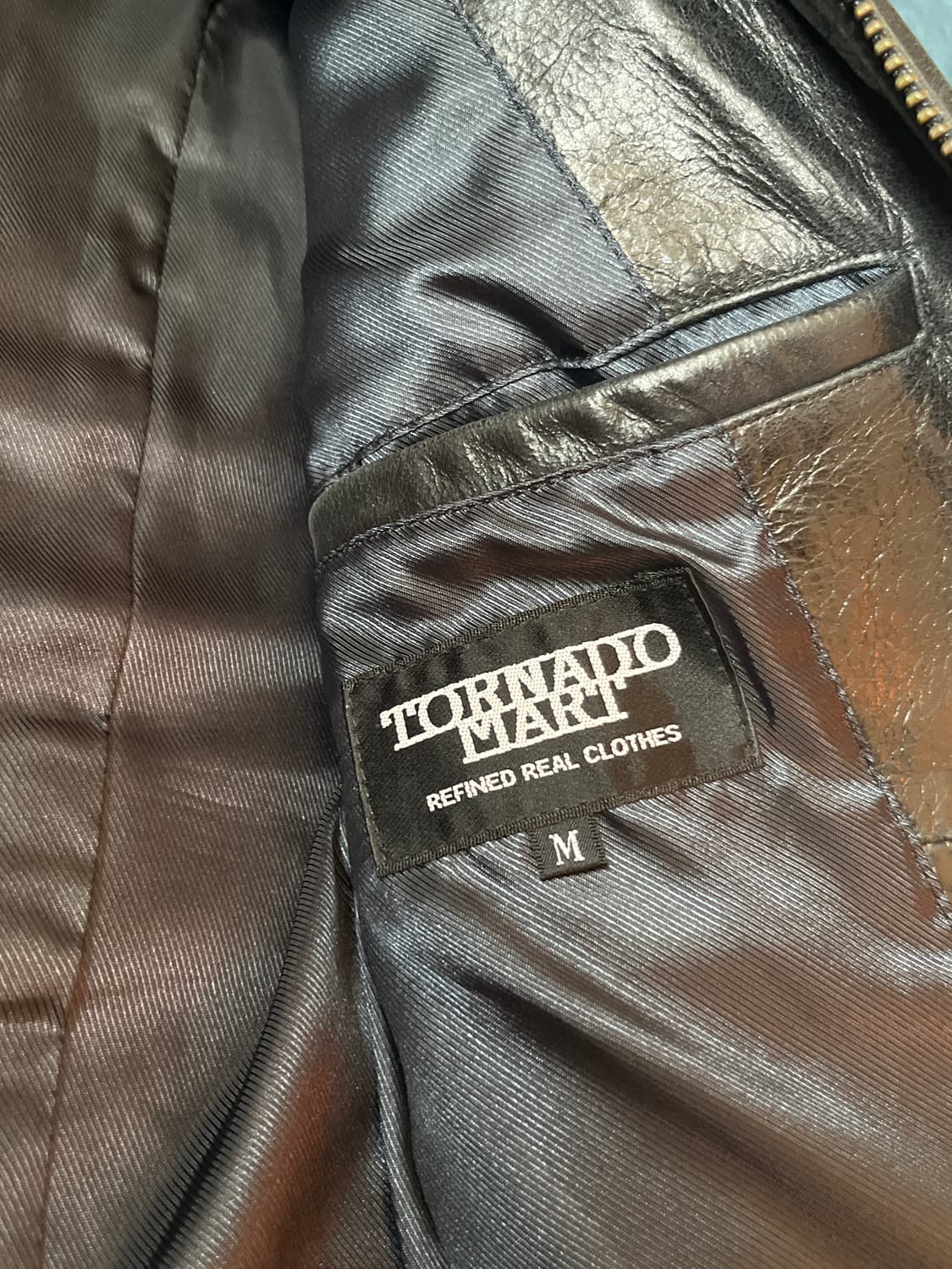 Tornado mart 레더 자켓 상품이미지2