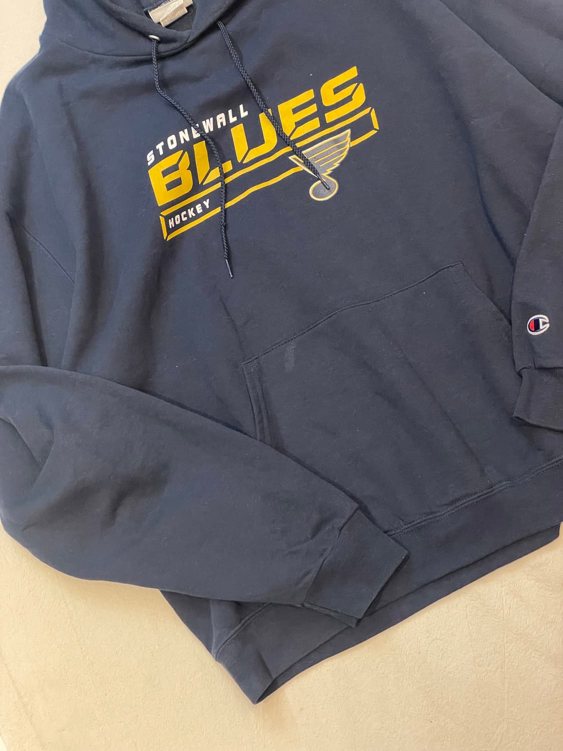 Champion blues hockey hoodie 상품이미지4