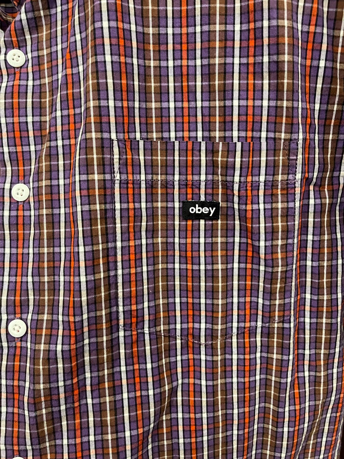 오베이 반팔 체크 셔츠 #csz690 상품이미지3