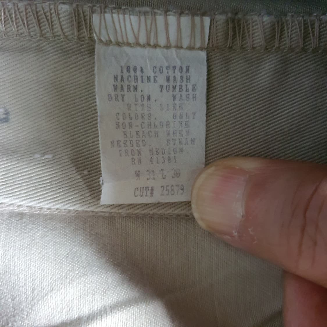 90s Made in U.S.A  폴로 랄프로렌 골프 투턱 치노 팬츠 N 상품이미지7