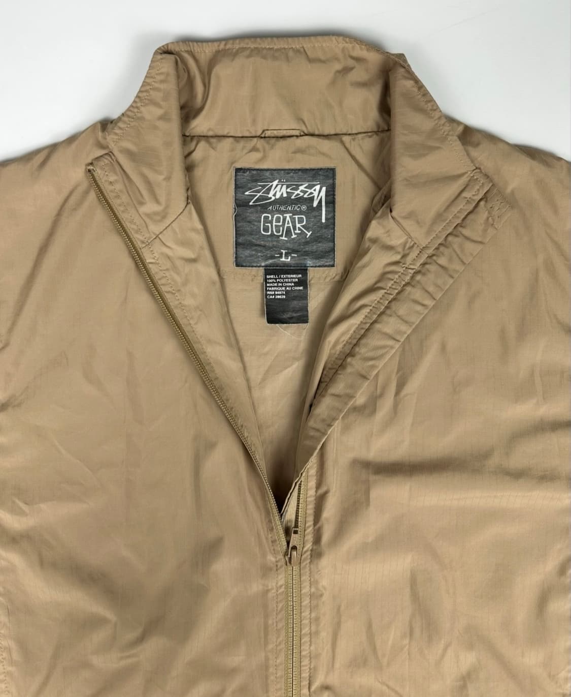 90s Stussy Gear Packable Windbreaker 상품이미지2