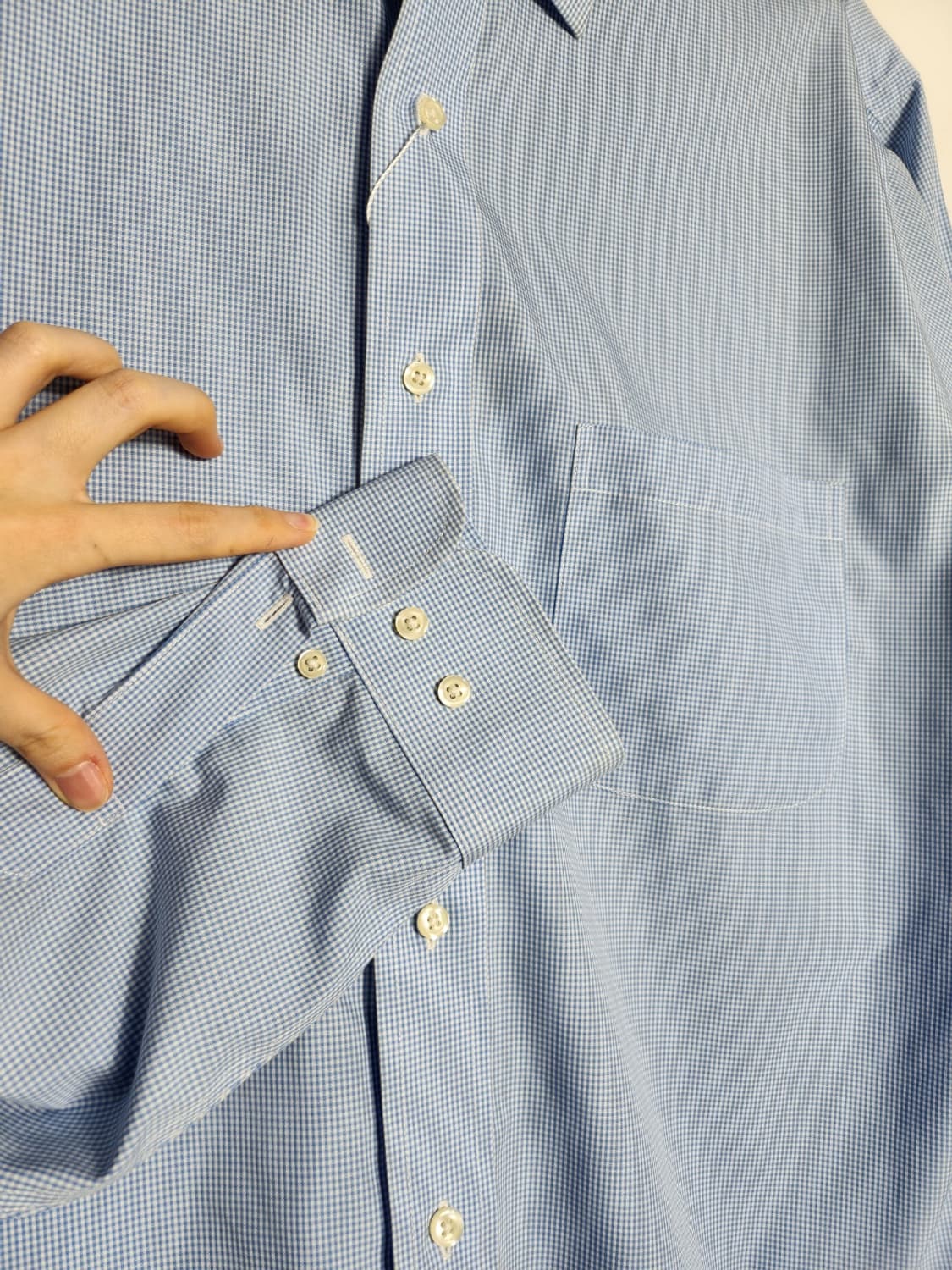 브룩스 브라더스 체크 셔츠 상품이미지3