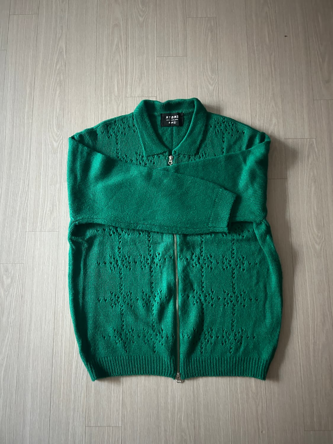 엑스톤즈 펀치니트가디건 상품이미지1