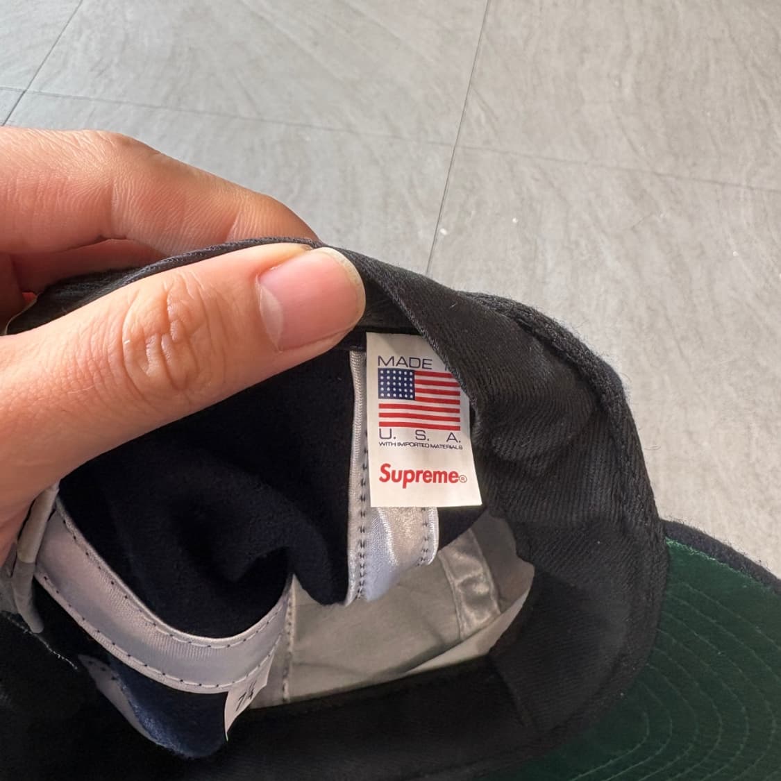 슈프림 x 이뱃필드 스냅백 모자 상품이미지6