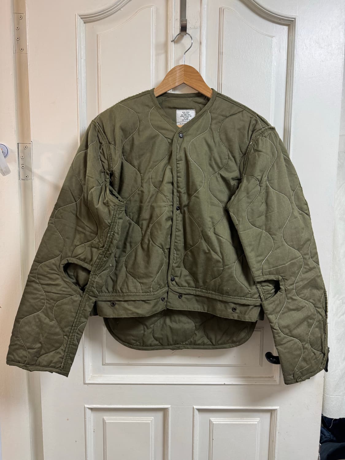 US ARMY 깔깔이 밀리터리 라이너 내피 상품이미지1