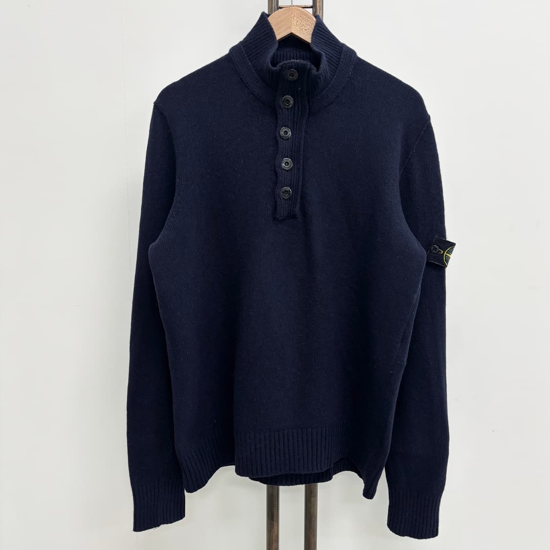 [XL]스톤아일랜드 반집업 니트 상품이미지1