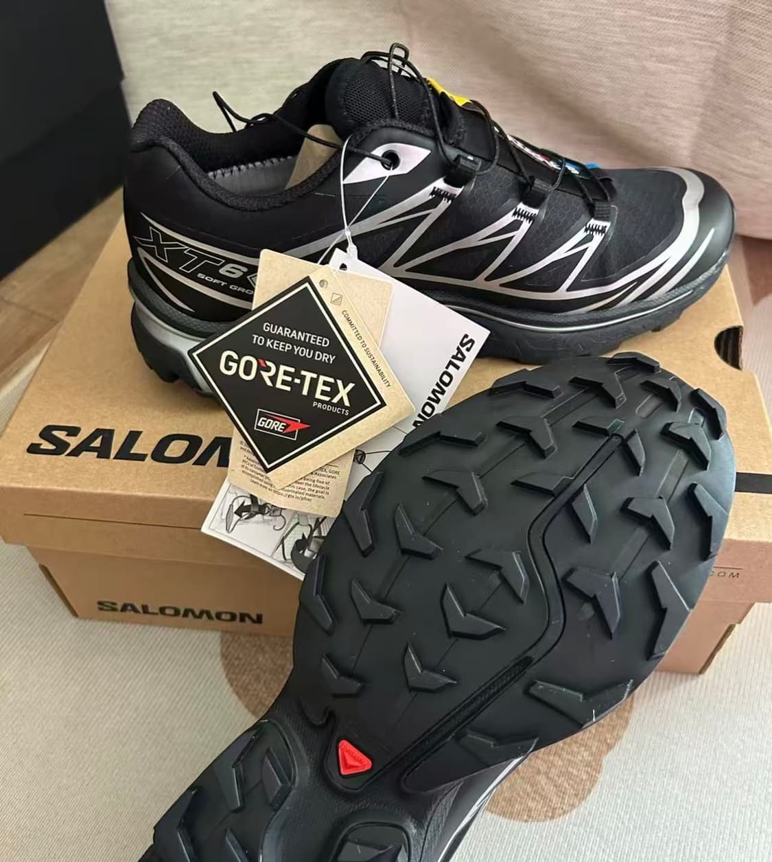 살로몬 XT-6 고어텍스 블랙 실버 275mm 상품이미지4