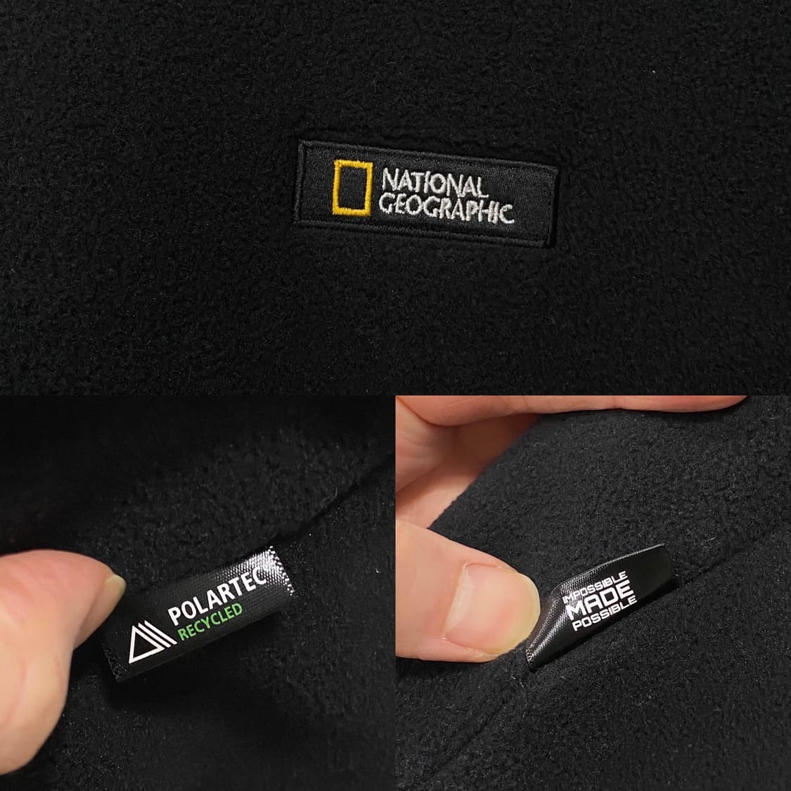 내셔널지오그래픽 폴라텍 리사이클 플리스 맨투맨 상품이미지4