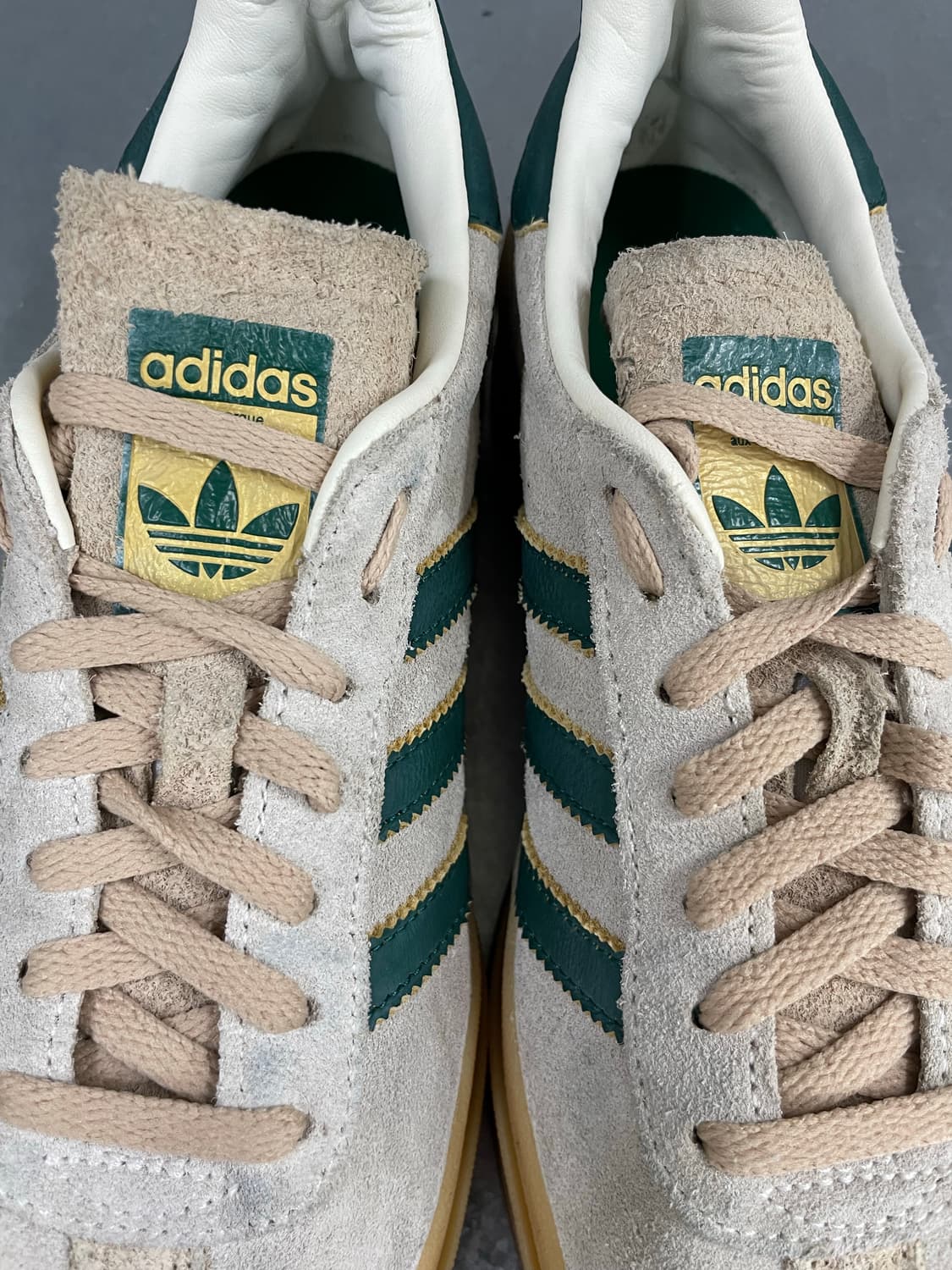 아디다스 가젤 볼드 크림 화이트 네이비 235 상품이미지8