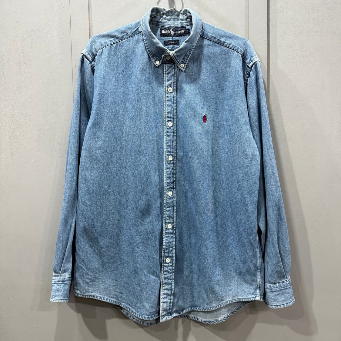  L 폴로 랄프로렌 데님 셔츠 청남방 상품이미지1