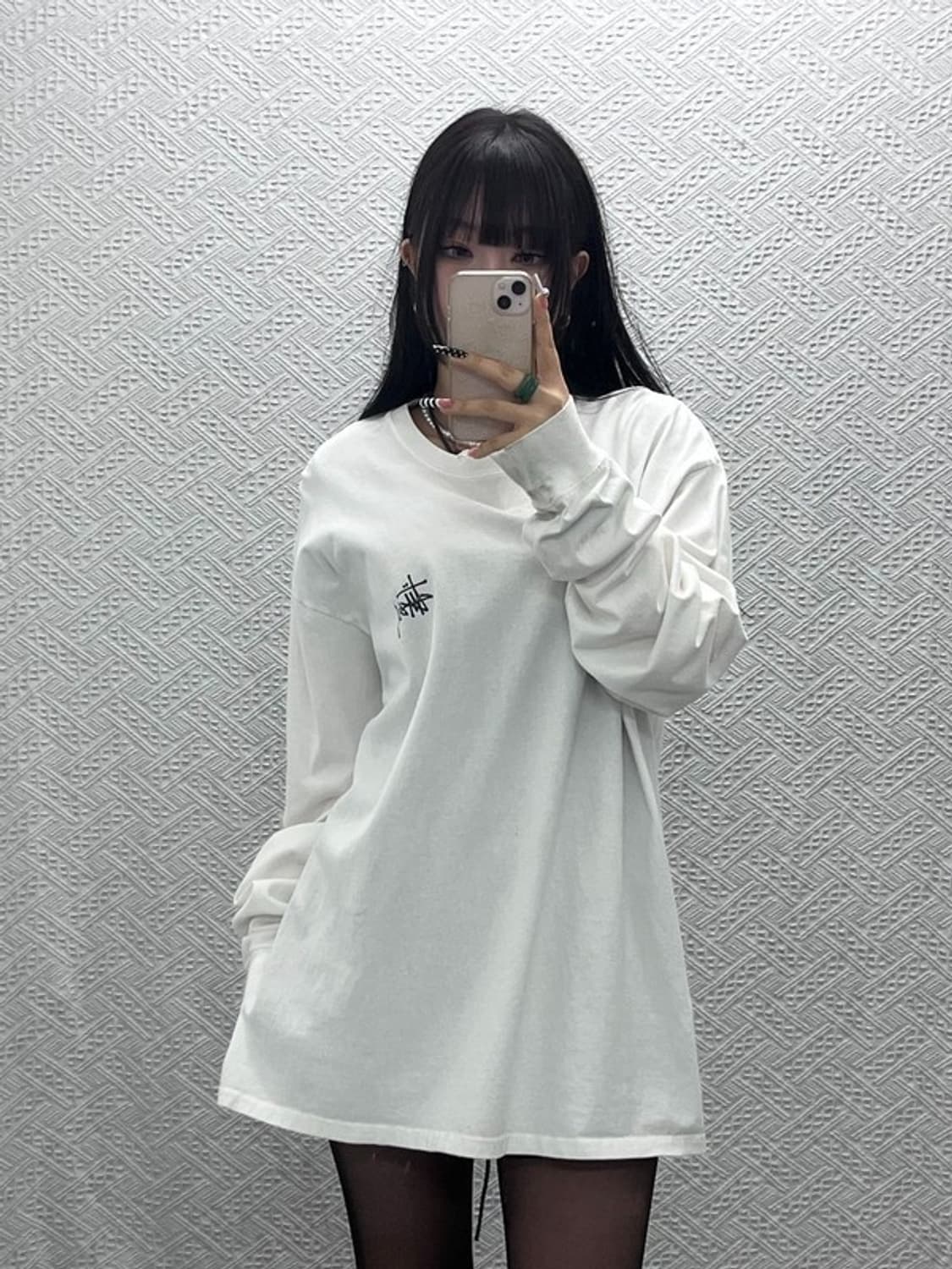 스투시 스트릿 힙합 빅로고 백프린팅 롱슬리브 XL C10269 상품이미지2